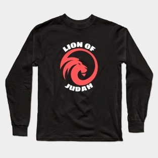 Lion Of Judah | Christian Saying Long Sleeve T-Shirt